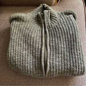 SOLD Offline by Aerie Quarter Zip Knit Sweater